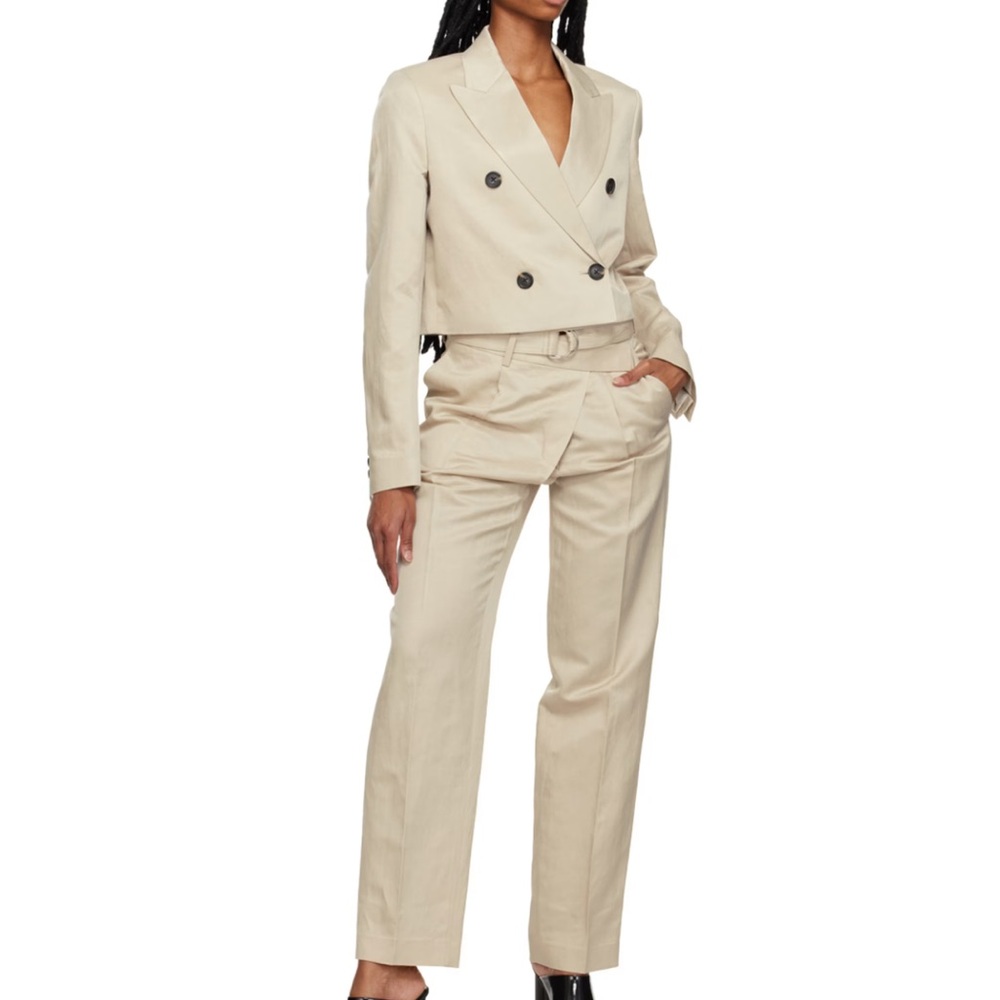 Helmut Lang - Wrap Linen Pants - size 12